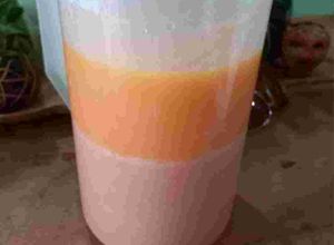 Una foto de Jugo Bicolor