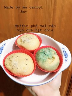 Hình của món Bánh muffin cho bé dưới 1 tuổi.
