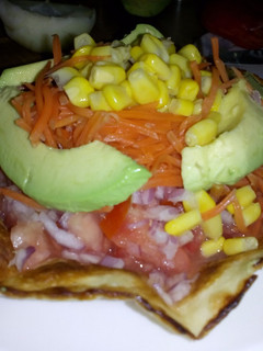 Una foto de Ensalada a mi gusto entrante canarias