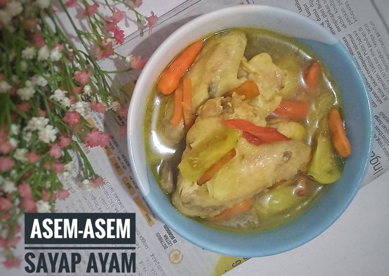 Asem-Asem Sayap Ayam