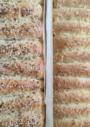 Foto resep Roti Keset (Praktis, 1x Proofing,Tanpa telur)