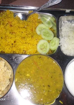 राइस थाली रेसिपी मुख्य फोटो