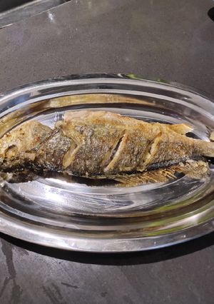A picture of Fried Yellow Croaker.