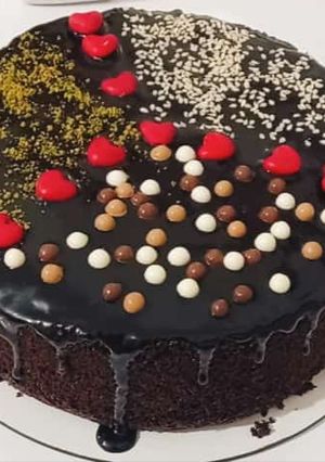 عکسی از دستور کیک شکلاتی