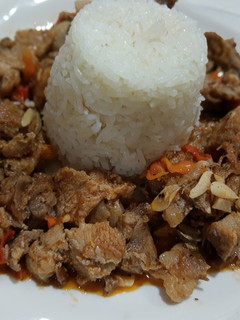 Una foto de Carne de cerdo desmenuzada