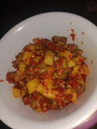 Langkah Gampang Membikin Resep  Sambal ati ampla dan kentang yang Sempurna, Bisa Manjain Lidah