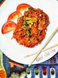 25). Beet Noodle (No Oil) ala anak kos 🍝