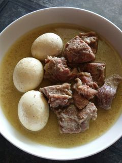 Foto resep Telur masak lemak putih