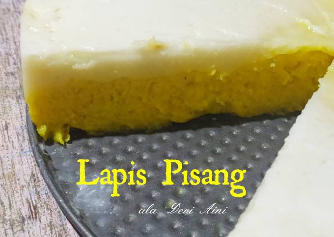 Resep Lapis Pisang/ kue Talam Pisang