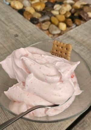 Una foto de Espuma de Frutos Rojos en Thermomix