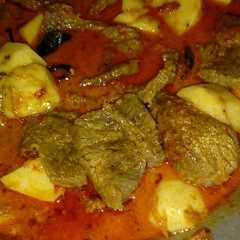 A picture of Rendang Daging🐮idul Adha 🙌PR_#KitaBerbagi.