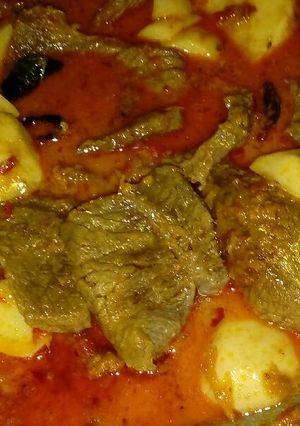 Foto resep Rendang Daging🐮idul Adha 🙌PR_#KitaBerbagi