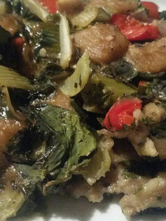 A picture of Loaded Spinach Stuffing.