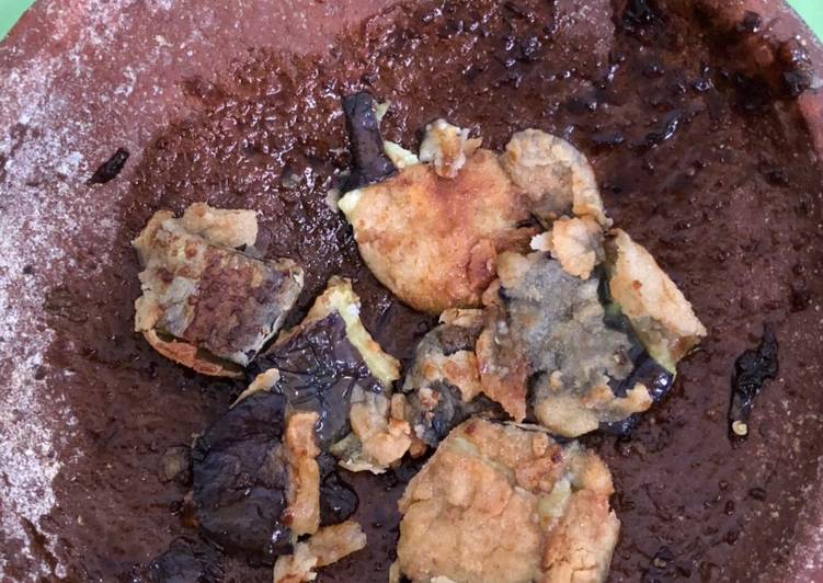 Resep Terung Kriuk Penyet Sambal Kecap Yang Renyah