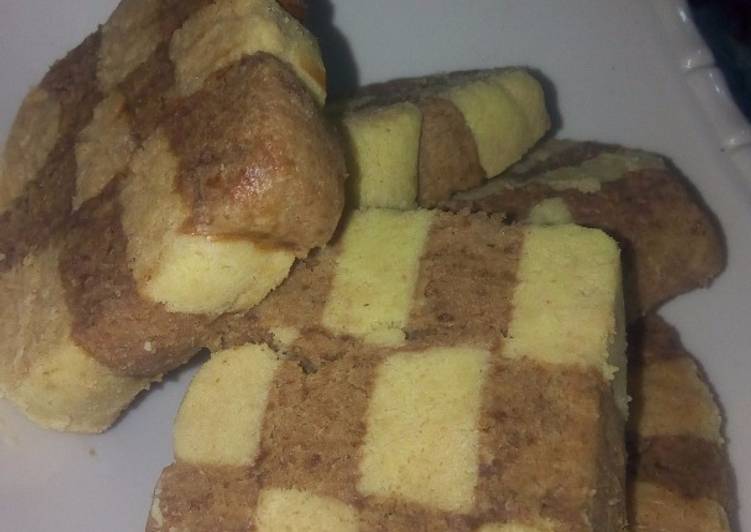 Checker Board Cookies