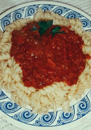 Una foto de Salsa boloñesa 🍝