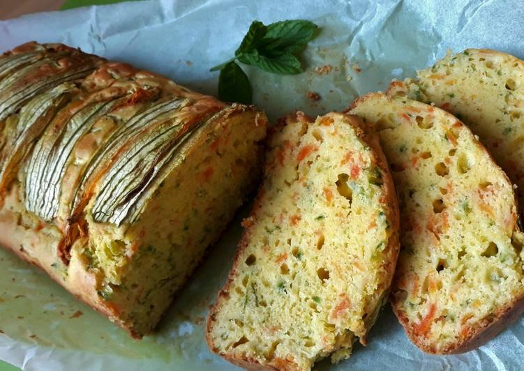 Simple Way to Prepare Veloce Plumcake salato zucchine e carote