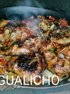 Una foto de Pollo al disco (a la cerveza)