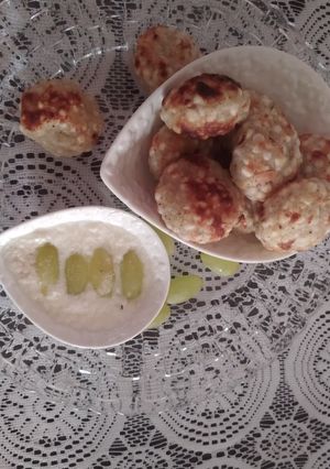 A picture of Sabudana appe.