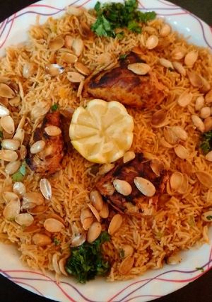 صورة لوصفة كبسة بنكهة الفحم