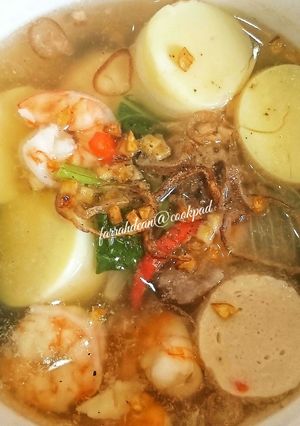 Gambar Sup Tofu Telur
