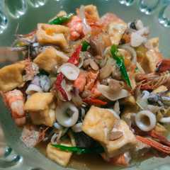 Cumi udang tahu taucho Medan রেসিপির প্রধান ছবি