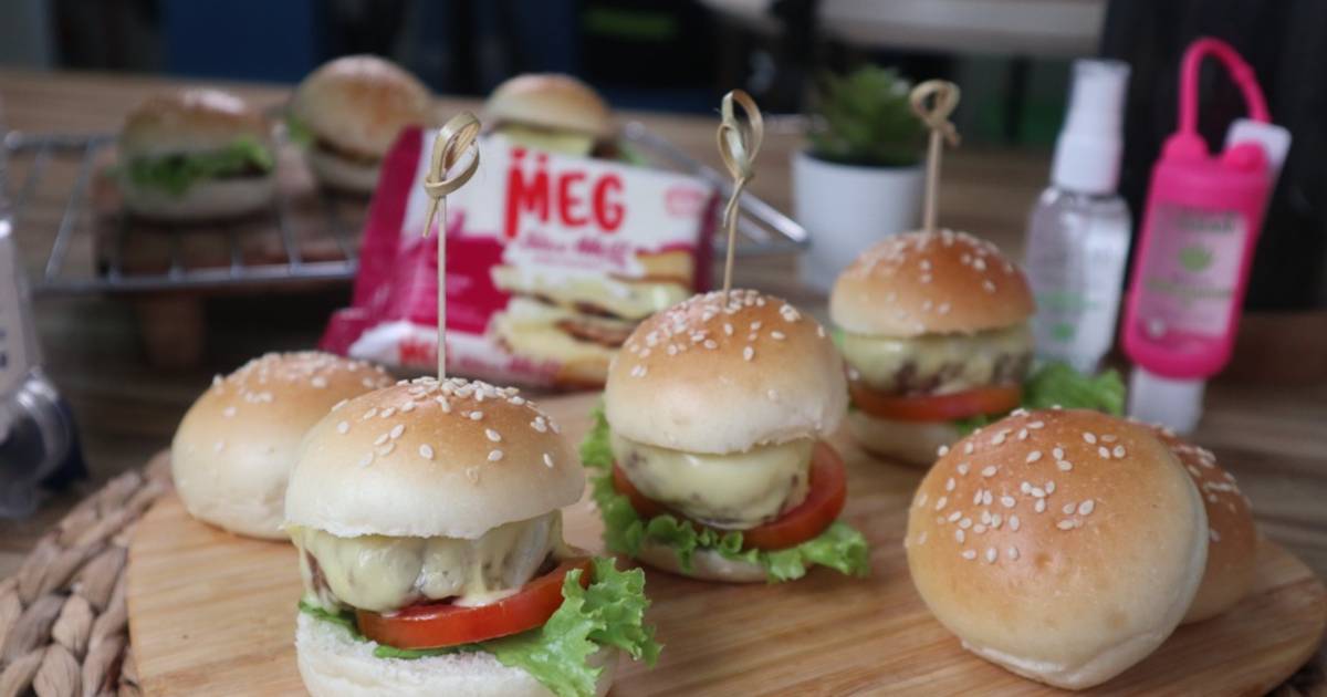 Resep MEG Cheese Mini Burger oleh MEG Cheese Indonesia Resep MEG Cheese Mini Burger oleh MEG Cheese Indonesia