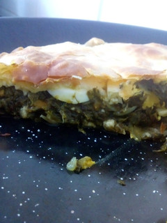 Una foto de Tarta de espinaca