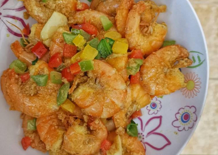 Udang goreng sempoi