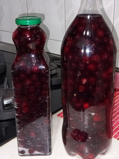 عکسی از دستور ترشی آلبالو