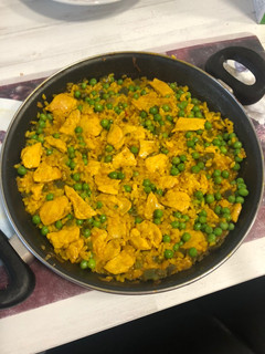 Una foto de Arroz con pollo