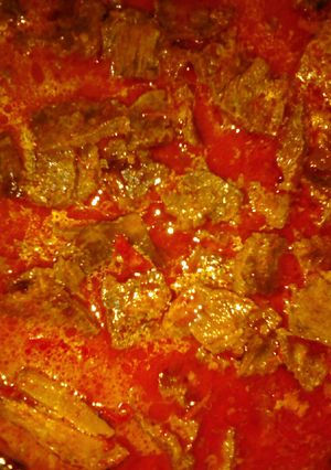 Foto resep Daging masak merah pedas
