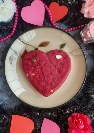 A picture of BEETROOT UPMA -VIBRANT & HEALTHY.