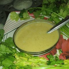 A picture of Garlic til ki chutney.