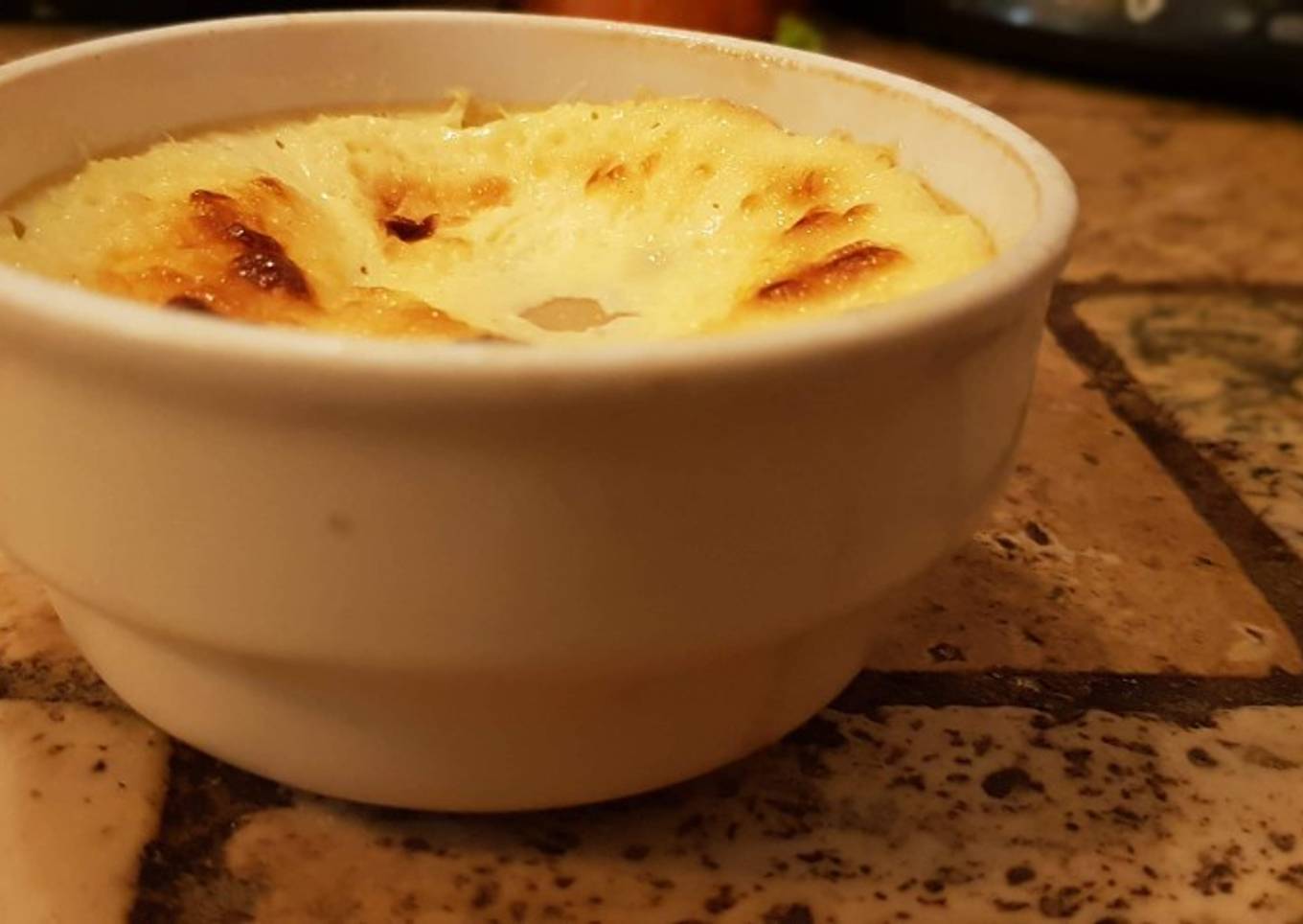 Petits flans léger à la poire