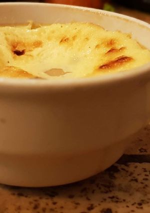 Une photo de Petits flans léger à la poire