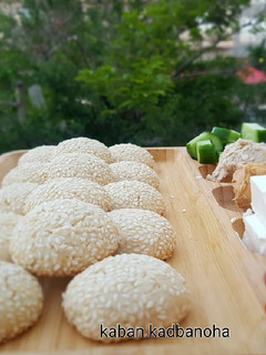 عکسی از دستور کلوچه کنجدی