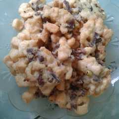 A picture of Tahu Putih Dicampur Jamur Kuping Super Pedas.