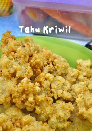 Foto resep Tahu Kriwil (Renyah, Mudah, dan Krenyes)