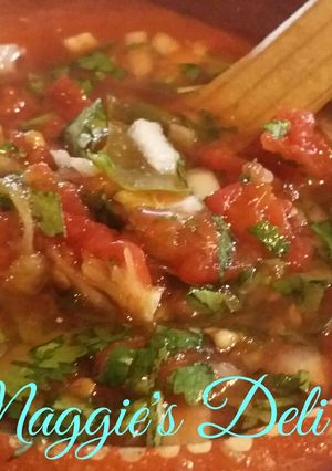 Una foto de Salsa de tomate cocida