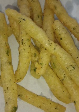 Foto resep Stik Kentang campur Bayam