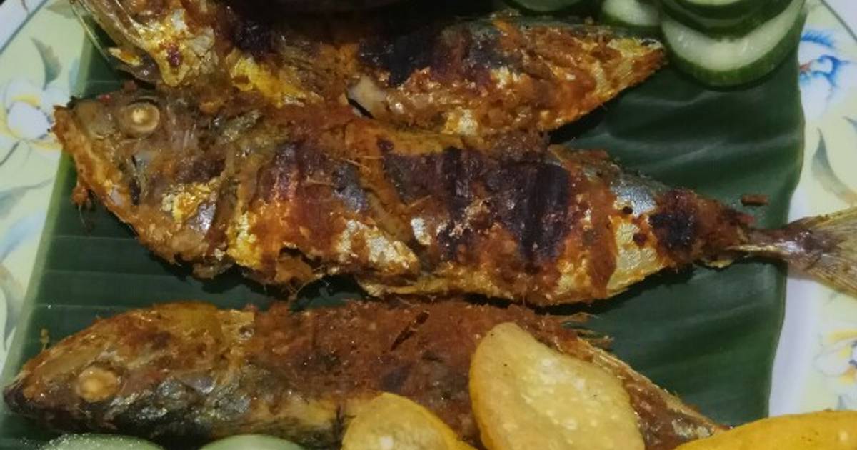 Resep Ikan Kembung Panggang Teflon Oleh Geby Sabrina Ekawati Dimjati