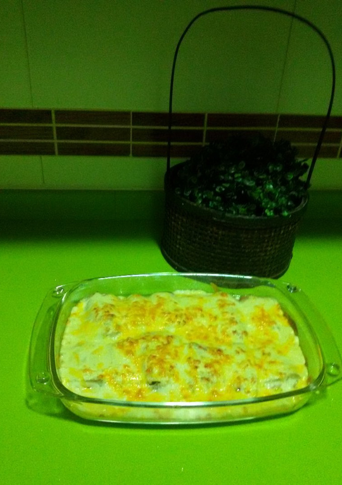 Una foto de Rollitos de berenjena con bechamel con thermomix