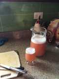 Agua de fresa y Guayana