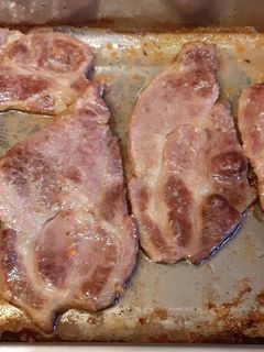 O poză a rețetei Ceafă de porc la cuptor.