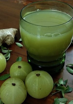 A picture of Amla juice.