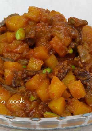 Foto resep Balado Kentang-Ati Rempelo-Pete
