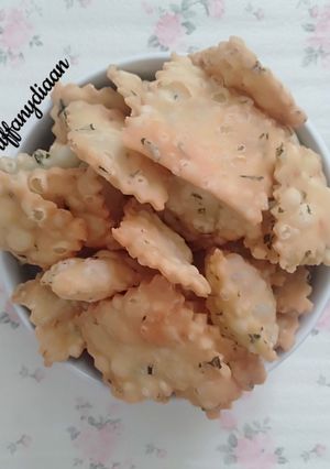 Foto resep Keripik Bawang Tanpa Telur / Eggless
