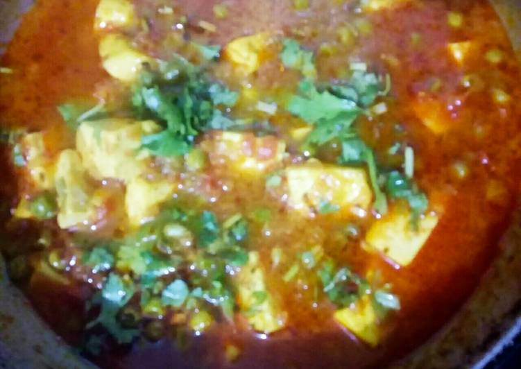 Matar paneer