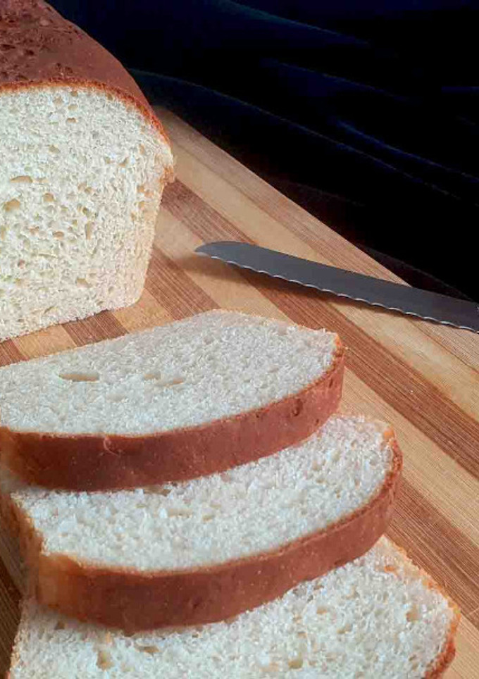Una foto de Pan de molde sin gluten flexible